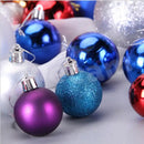 Kit Bolas de Natal Sortidas 4 cm (12 a 48 unidades)