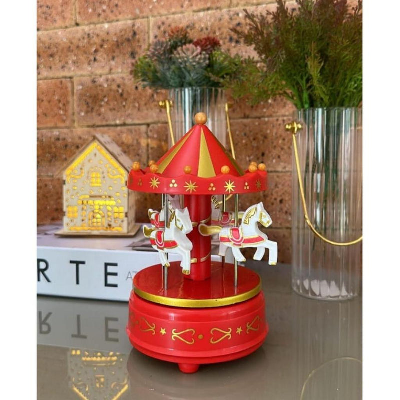Carrossel Natalino Musical Multiart – Sem Pilhas (17x11 cm)
