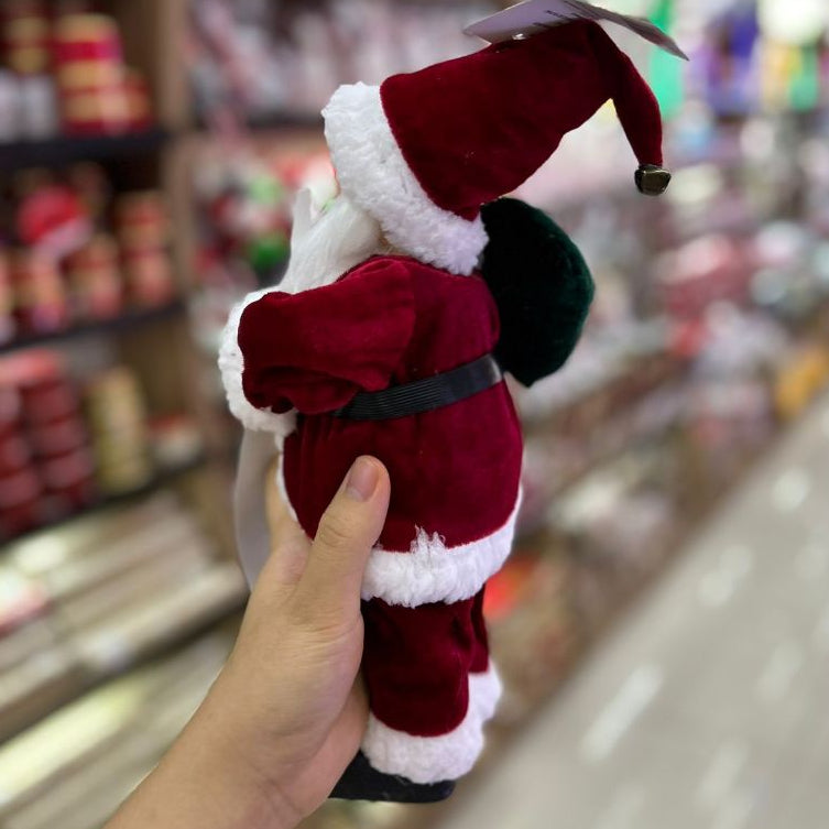 Enfeites Decorativos Papai Noel e Mamãe Noel para Natal