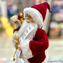 Enfeites Decorativos Papai Noel e Mamãe Noel para Natal