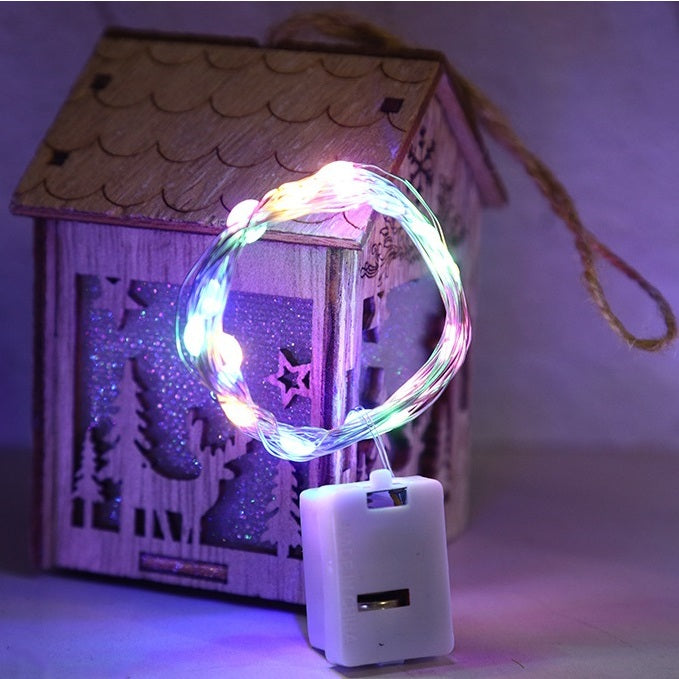 Kit 50 Cordões de Luz LED 1m Luzes de Fada para Decoração e Festa