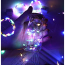 Kit 50 Cordões de Luz LED 1m Luzes de Fada para Decoração e Festa