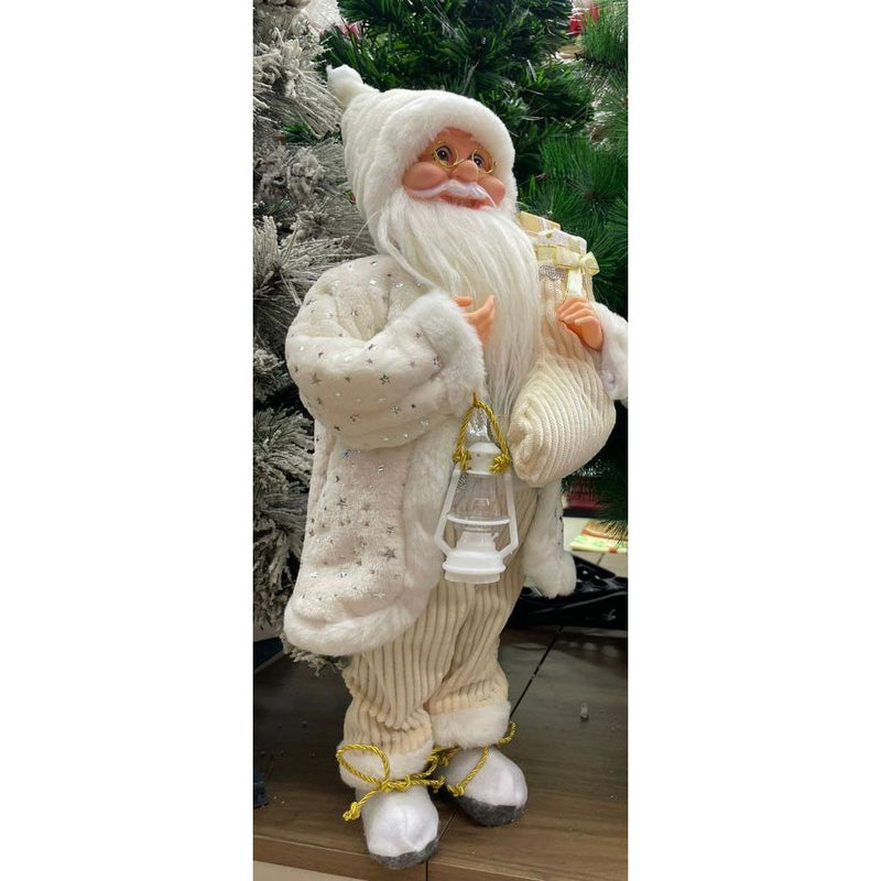 Enfeites Decorativos Papai Noel e Mamãe Noel para Natal