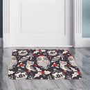 Tapete de Entrada Natalino Antiderrapante – Gatinhos (34 x 60 cm)