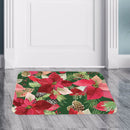 Tapete de Entrada Natalino Antiderrapante – Gatinhos (34 x 60 cm)