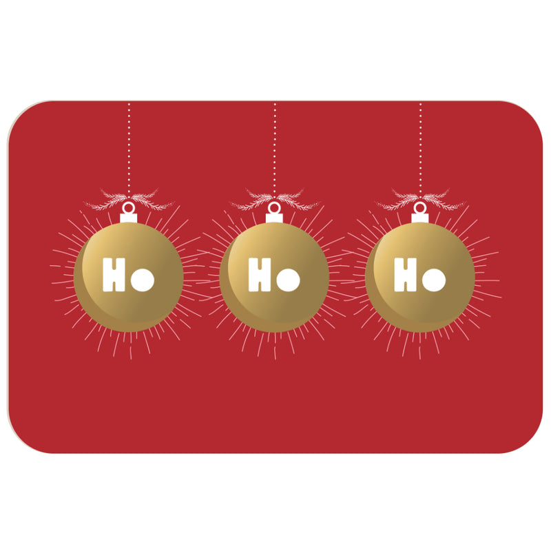 Tapete de Entrada Natalino Antiderrapante – Gatinhos (34 x 60 cm)