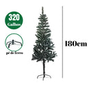 Árvore de Natal Pinheiro Verde Tradicional 90 a 180 cm (até 350 galhos)