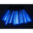 Chuva de Meteoros LED Azul 8 Tubos 50cm (192 LEDs)