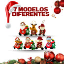 Kit Enfeites de Natal de Pelúcia para Árvore (3, 5 ou 8 peças)