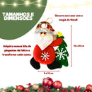 Kit Enfeites de Natal de Pelúcia para Árvore (3, 5 ou 8 peças)