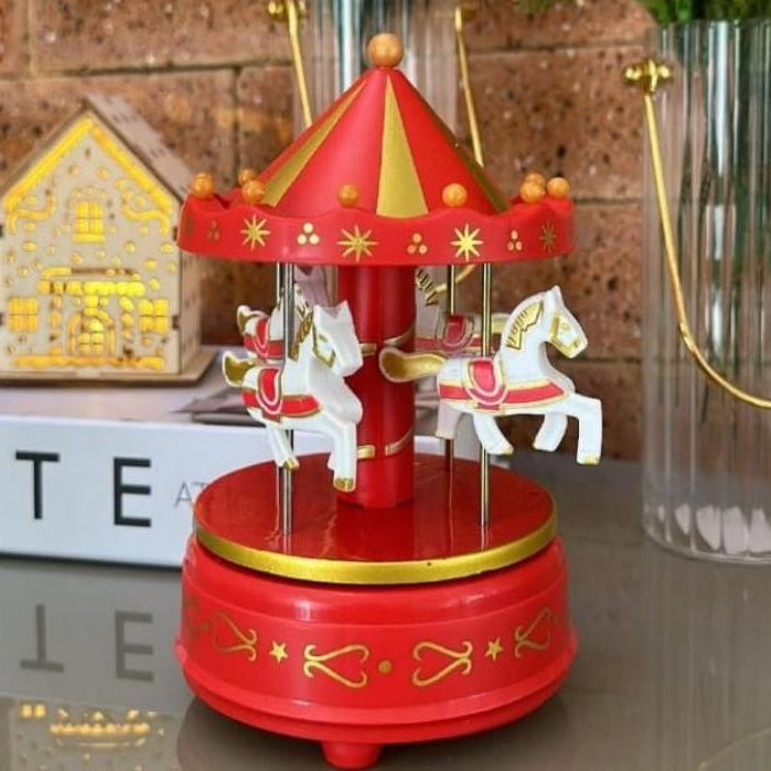 Carrossel Natalino Musical Multiart – Sem Pilhas (17x11 cm)