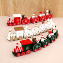 Trem de Natal em Madeira Top Natal — Enfeite Decorativo Clássico