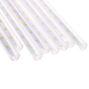 Kit 2 Cascatas LED Chuva de Meteoro 8 Tubos (IP65, Bivolt, Conectável)