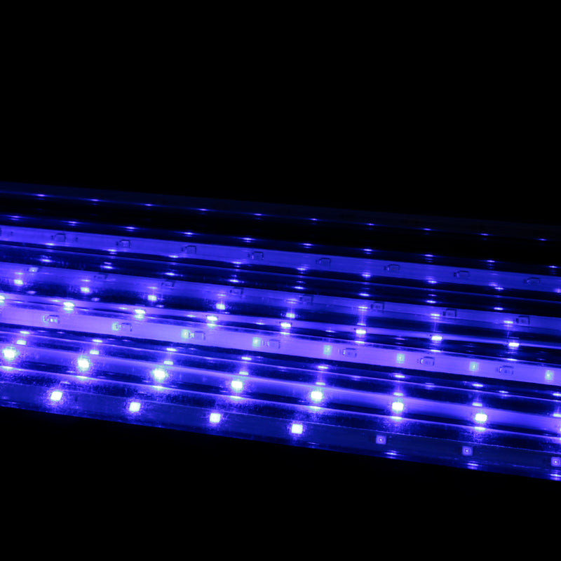 Kit 2 Cascatas LED Chuva de Meteoro 8 Tubos (IP65, Bivolt, Conectável)