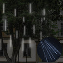 Kit 2 Cascatas LED Chuva de Meteoro 8 Tubos (IP65, Bivolt, Conectável)