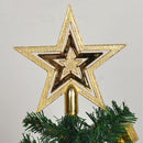 Estrela Ponteira para Árvore de Natal – Dourada, Prata e Colorida (10 a 20,5 cm)
