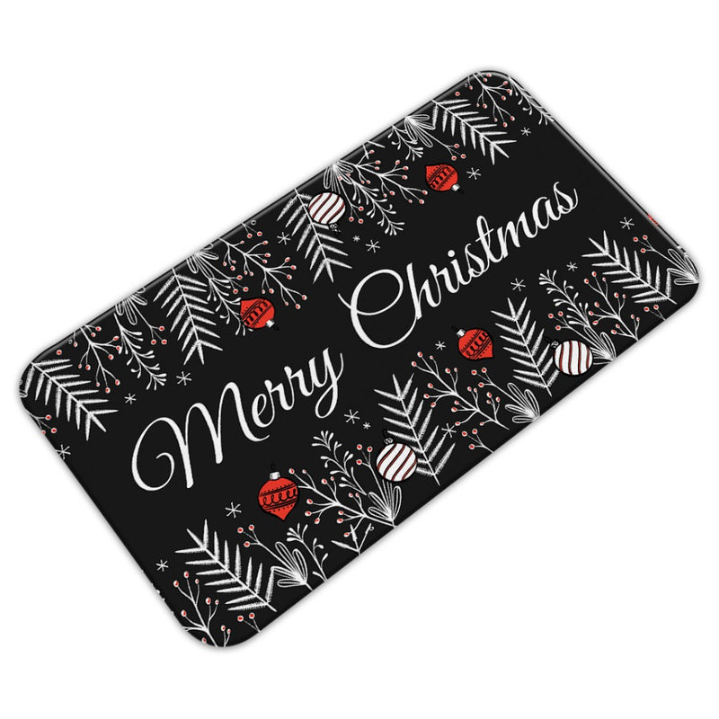 Tapete de Porta Antiderrapante 34x60cm – Feliz Natal Grinch