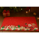 Tapete Natalino Antiderrapante para Entrada 57x40 cm (Estampa Sortida)