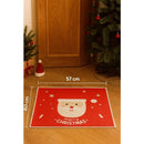 Tapete Natalino Antiderrapante para Entrada 57x40 cm (Estampa Sortida)