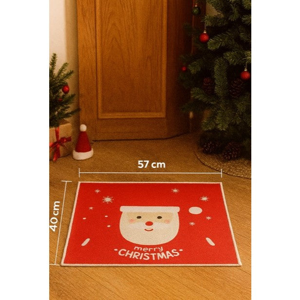 Tapete Natalino Antiderrapante para Entrada 57x40 cm (Estampa Sortida)