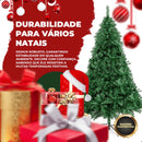Pinheiro de Natal Premium Verde Super Cheio (Estilo Canadense) – 420 ou 600 galhos + Brinde