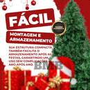 Árvore de Natal Pinheiro Luxo Canadense Verde – 420/600 Galhos + Brinde