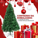 Árvore de Natal Pinheiro Luxo Canadense Verde – 420/600 Galhos + Brinde