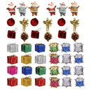 Kit 42 ou 84 Enfeites Pendentes Premium para Árvore de Natal