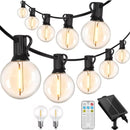 Varal de Luzes LED G40 15m (Kit 2 Cordões) 25x2 Lâmpadas 2700K IP65 E12 110V