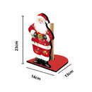 Porta-Rolo de Papel-Toalha Natalino Papai Noel 13x23,5x14 cm