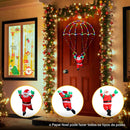 Papai Noel Paraquedista LED RGB ou Amarelo 71 cm - Decoração de Natal