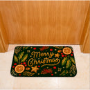 Capacho Natalino Antiderrapante 40x60 cm com Base em Látex – Secagem Rápida