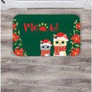 Capacho Natalino Antiderrapante 40x60 cm com Base em Látex – Secagem Rápida