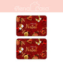 Tapete de Entrada Natalino Antiderrapante 40x60cm – Estampas Exclusivas