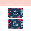 Tapete de Entrada Natalino Antiderrapante 40x60cm – Estampas Exclusivas