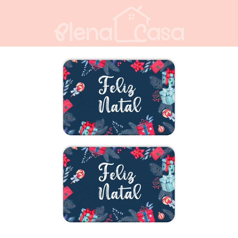Tapete de Entrada Natalino Antiderrapante 40x60cm – Estampas Exclusivas