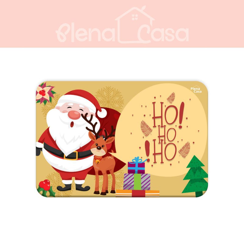 Tapete de Entrada Natalino Antiderrapante 40x60cm – Estampas Exclusivas