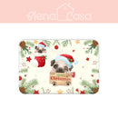 Tapete de Entrada Natalino Antiderrapante 40x60cm – Estampas Exclusivas