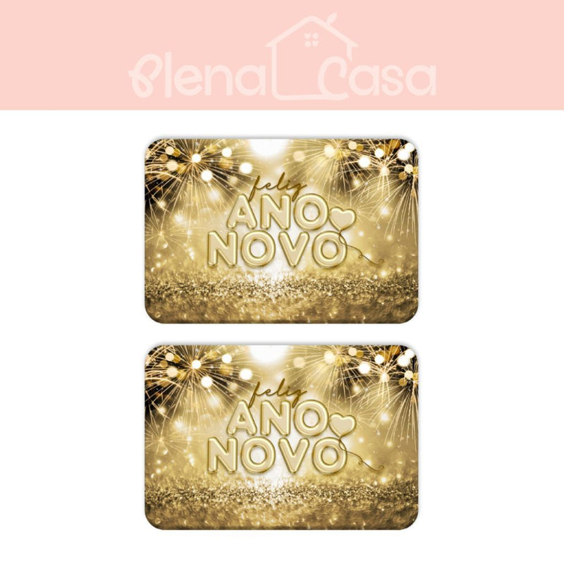 Tapete de Entrada Natalino Antiderrapante 40x60cm – Estampas Exclusivas