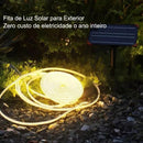 Cordão de Luzes Solares Natalinas 300 LED IP65 (10m/20m)