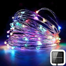 Cordão de Luzes Solares Natalinas 300 LED IP65 (10m/20m)