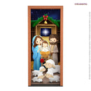 Capa de Porta Natal Cristão em Tecido – 0,85 x 2,10 m