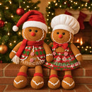 Boneco Biscoitão Gigante 60 cm Peluciado para Decoração de Natal 2025