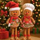 Boneco Biscoitão Gigante 60 cm Peluciado para Decoração de Natal 2025
