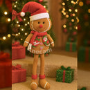 Boneco Biscoitão Gigante 60 cm Peluciado para Decoração de Natal 2025