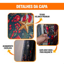 Kit 2 Capas de Porta Natalinas Veste Fácil 0,85x2,10 Tecido Sublimado