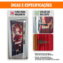Kit 2 Capas de Porta Natalinas Veste Fácil 0,85x2,10 Tecido Sublimado