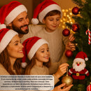 Kit 12 Enfeites de Natal em Pelúcia Sortidos Premium