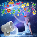 Mini Projetor Natalino RGB 16 Padrões de Flocos de Neve (Tipo-C)