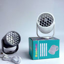 Mini Projetor Natalino RGB 16 Padrões de Flocos de Neve (Tipo-C)